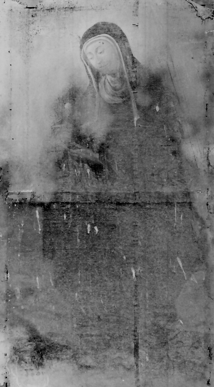 Santa Chiara (dipinto, opera isolata) - ambito Italia meridionale (sec. XVIII)