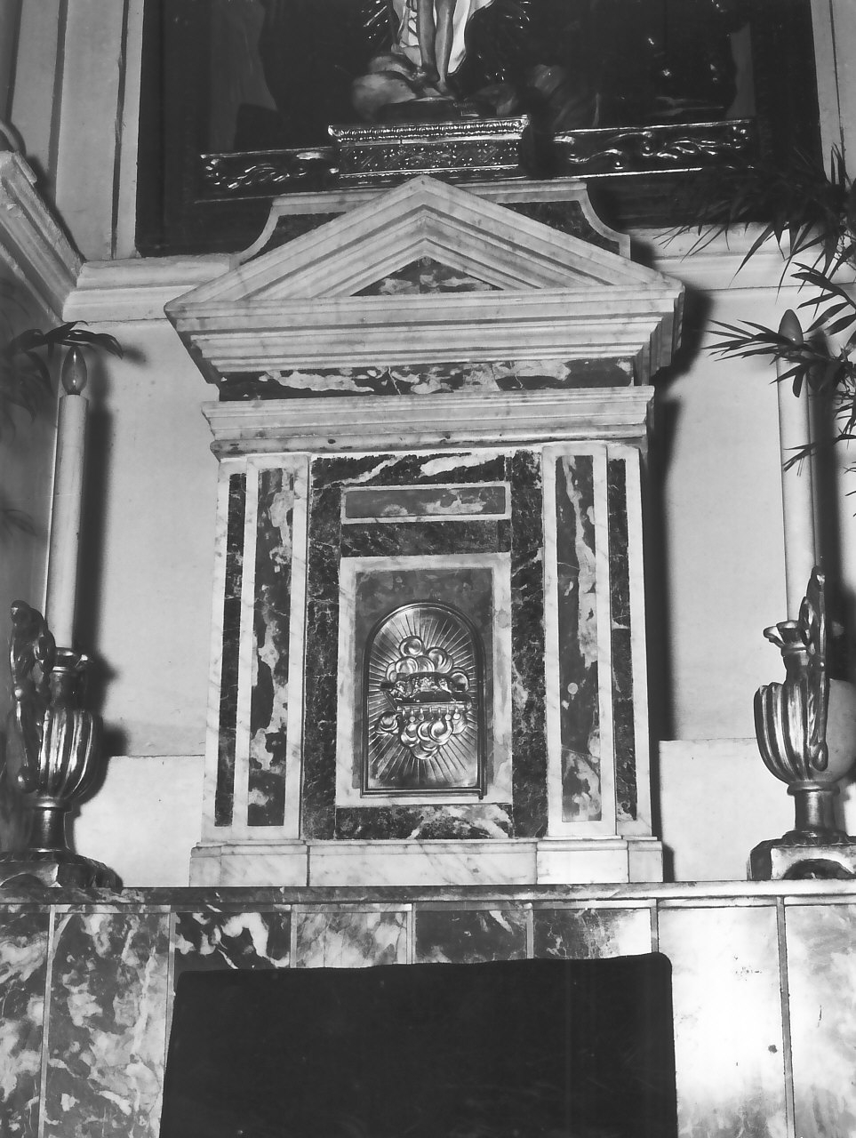 tabernacolo, opera isolata - bottega Italia meridionale (sec. XIX)