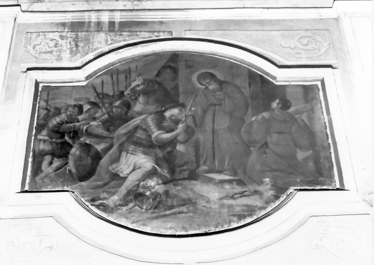 scena di vita di San Francesco di Paola (dipinto) - ambito Italia meridionale (sec. XVIII)