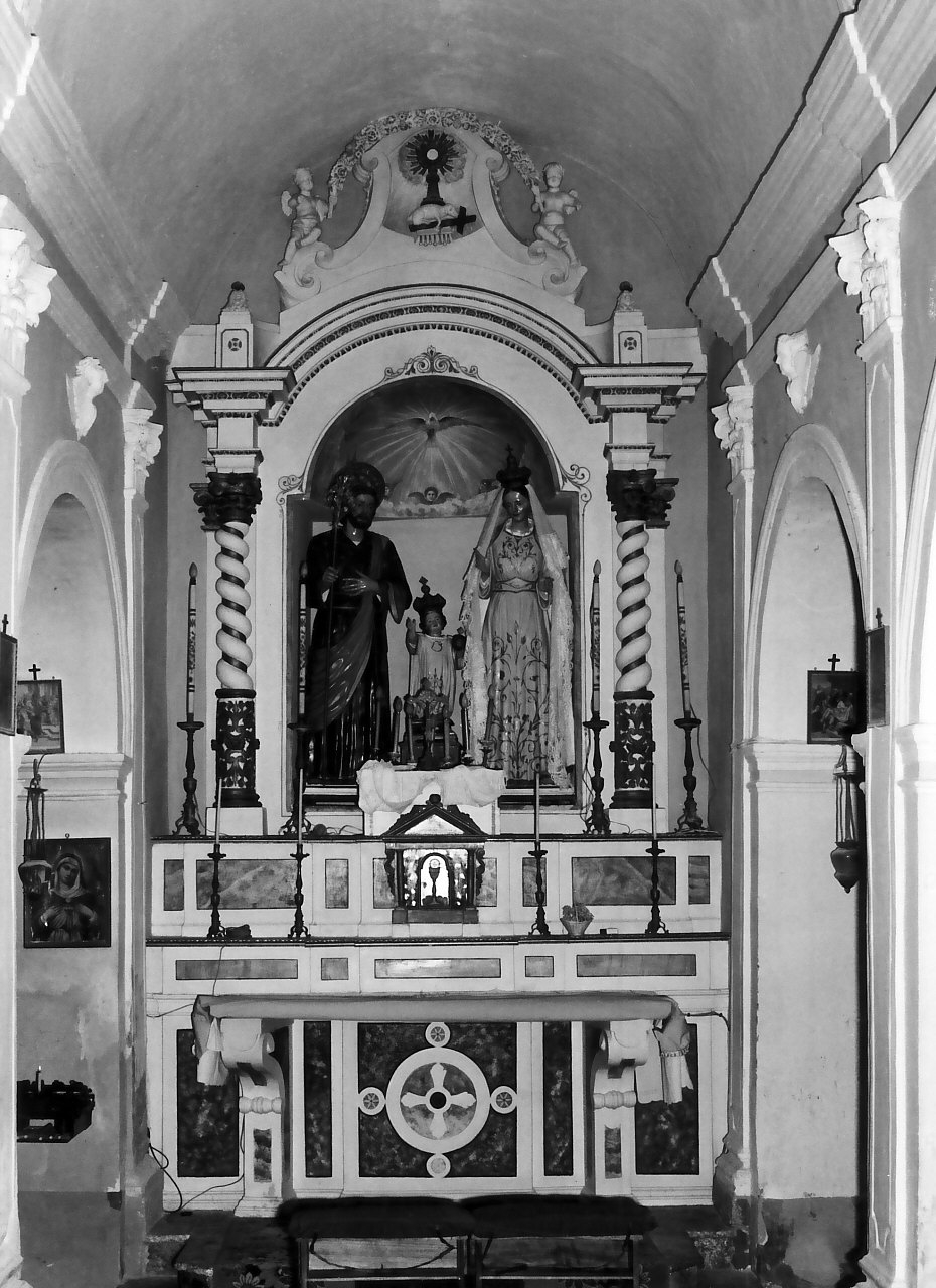 altare, opera isolata - bottega calabrese (sec. XIX)