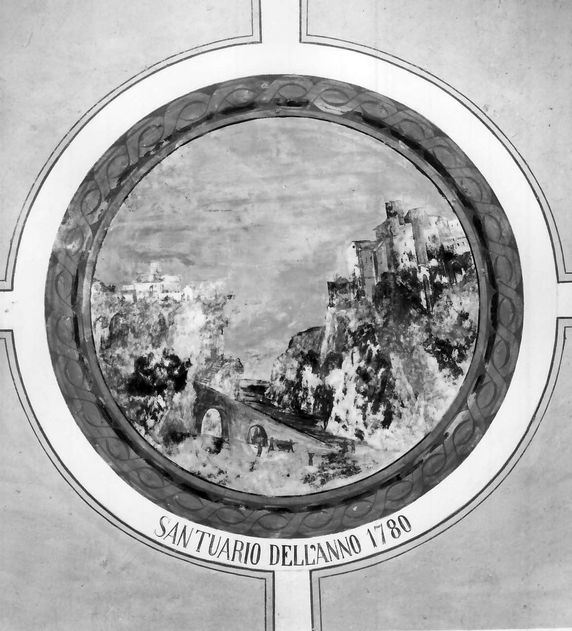 paesaggio (dipinto, ciclo) - ambito calabrese (inizio sec. XX)