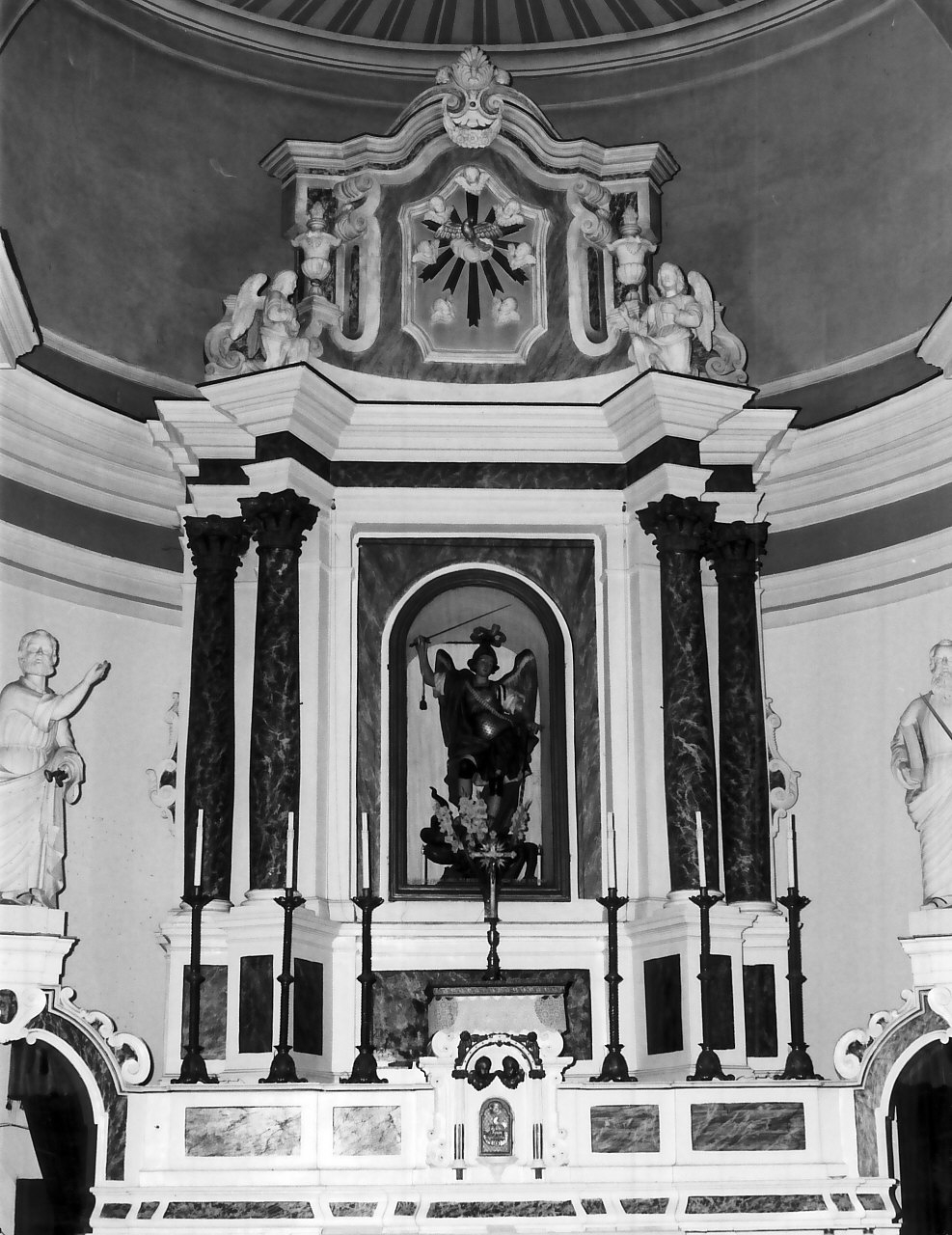 altare, opera isolata - bottega calabrese (sec. XIX)