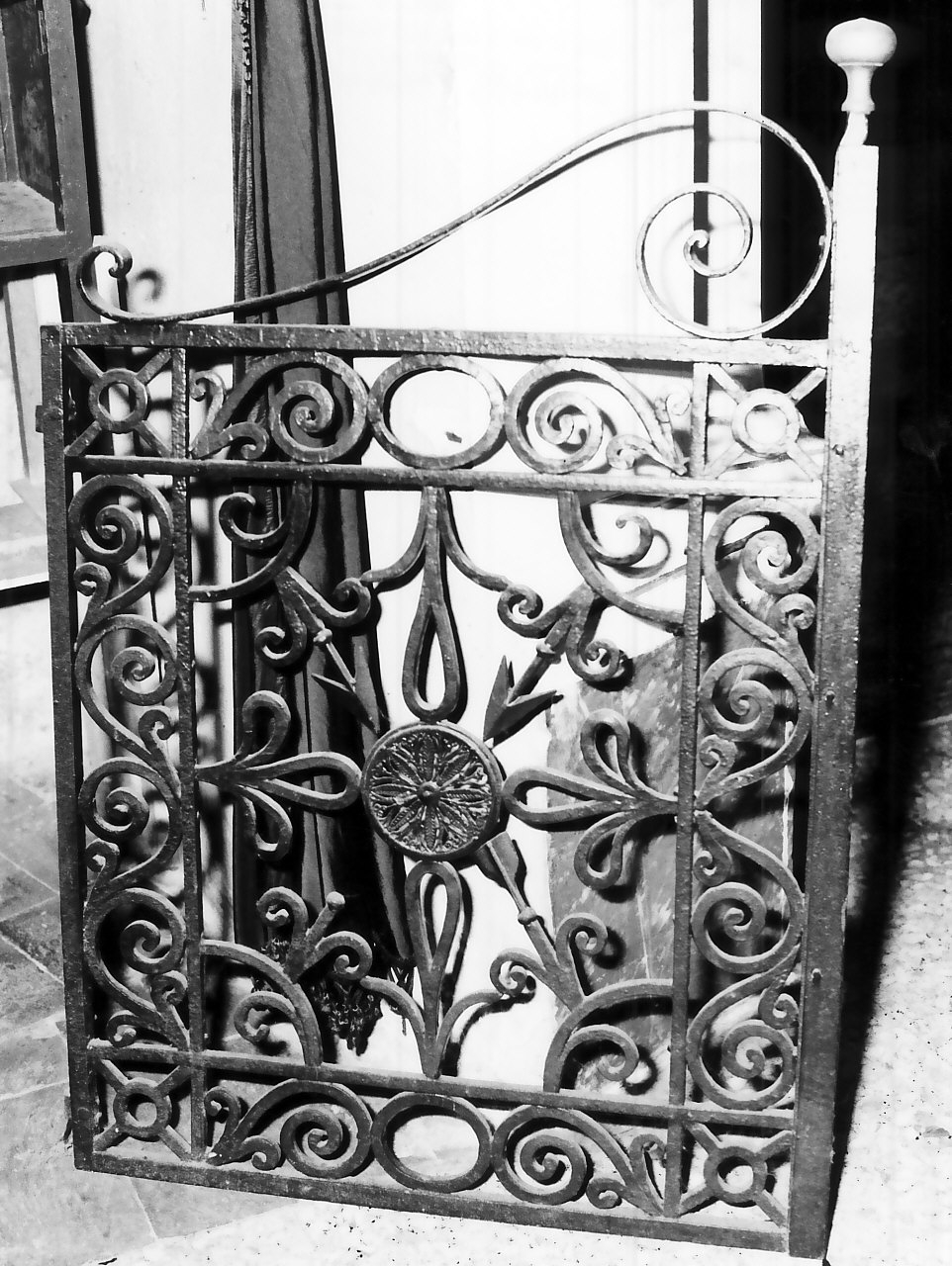 cancellata di balaustrata, opera isolata - bottega calabrese (sec. XIX)