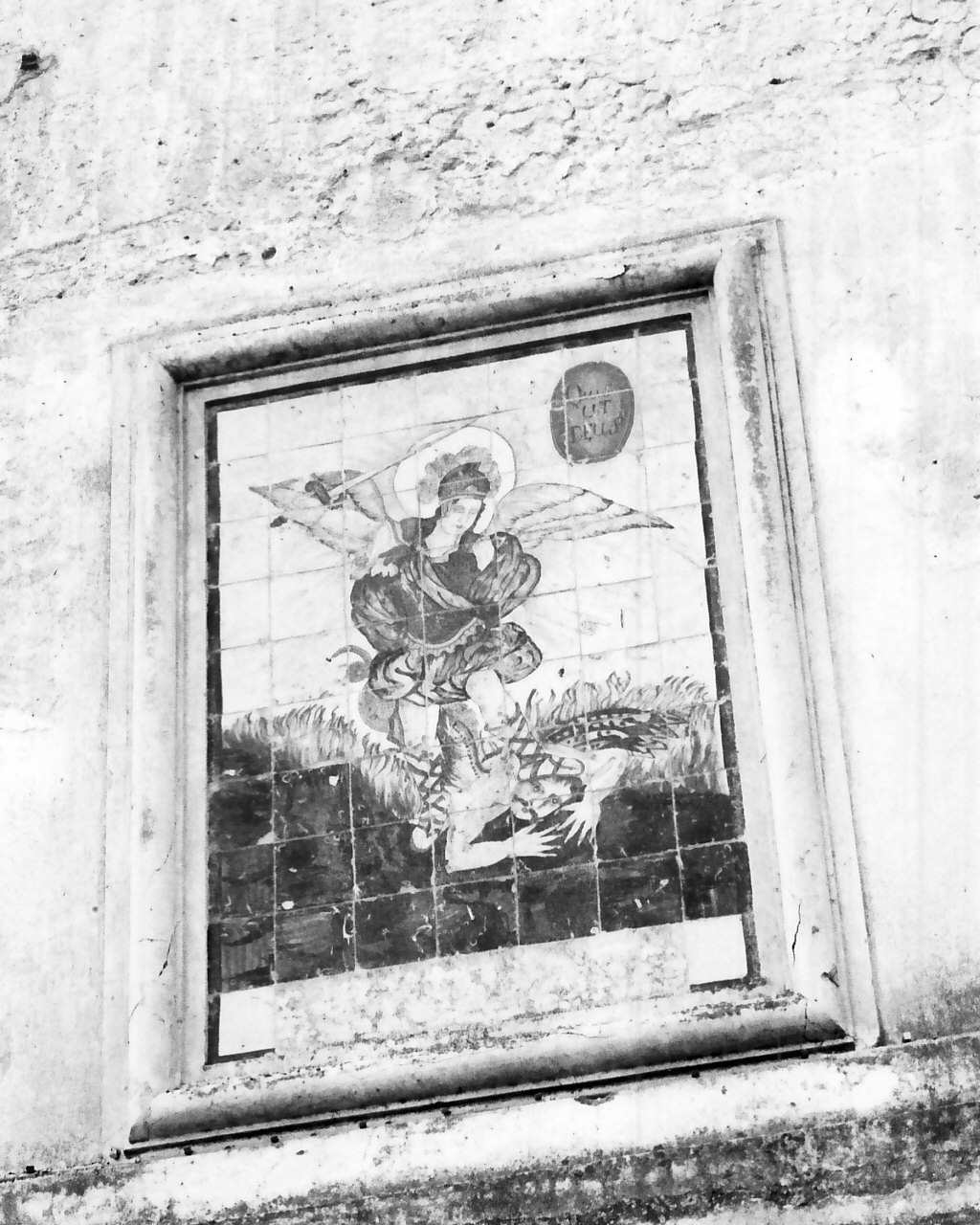 San Michele Arcangelo (decorazione musiva, opera isolata) - bottega calabrese (sec. XIX)