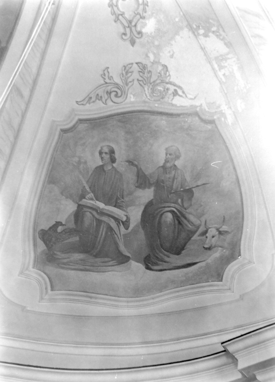 quattro evangelisti (dipinto, complesso decorativo) di Iannotta Pasquale (sec. XX)