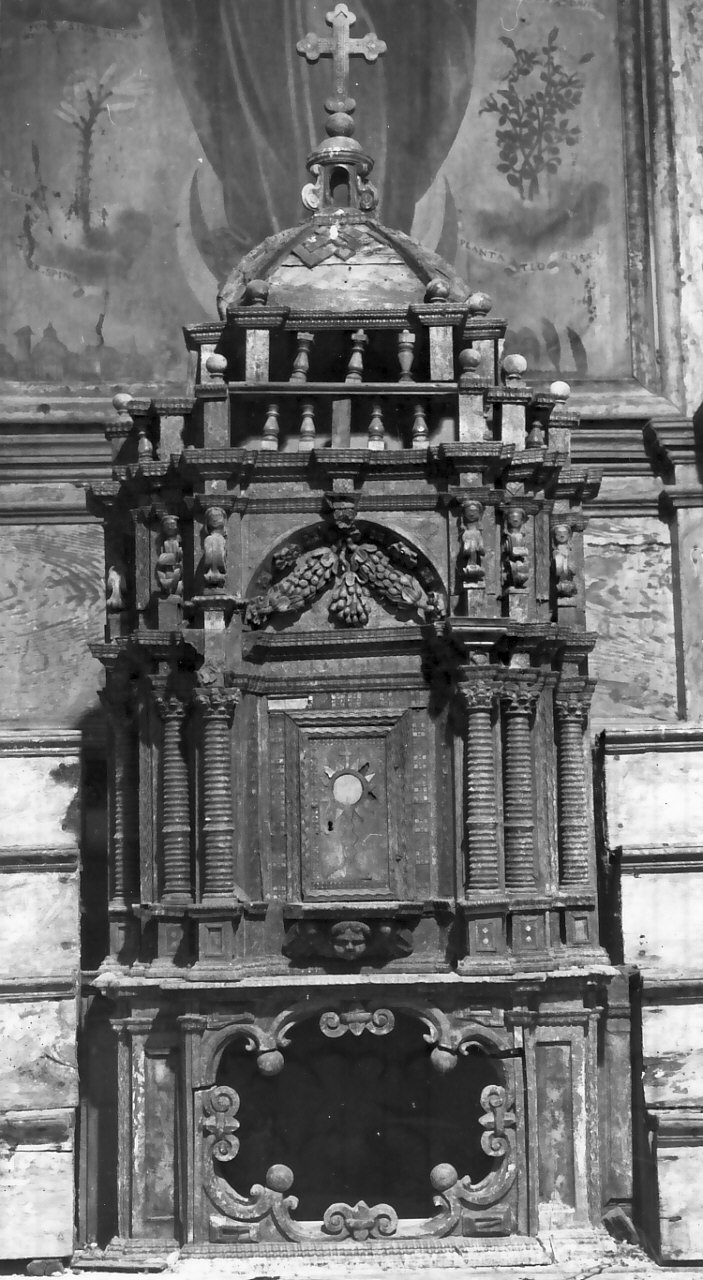 ciborio - bottega calabrese (sec. XVIII)