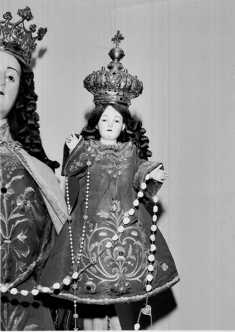 veste da statua, opera isolata - manifattura Italia meridionale (sec. XIX)