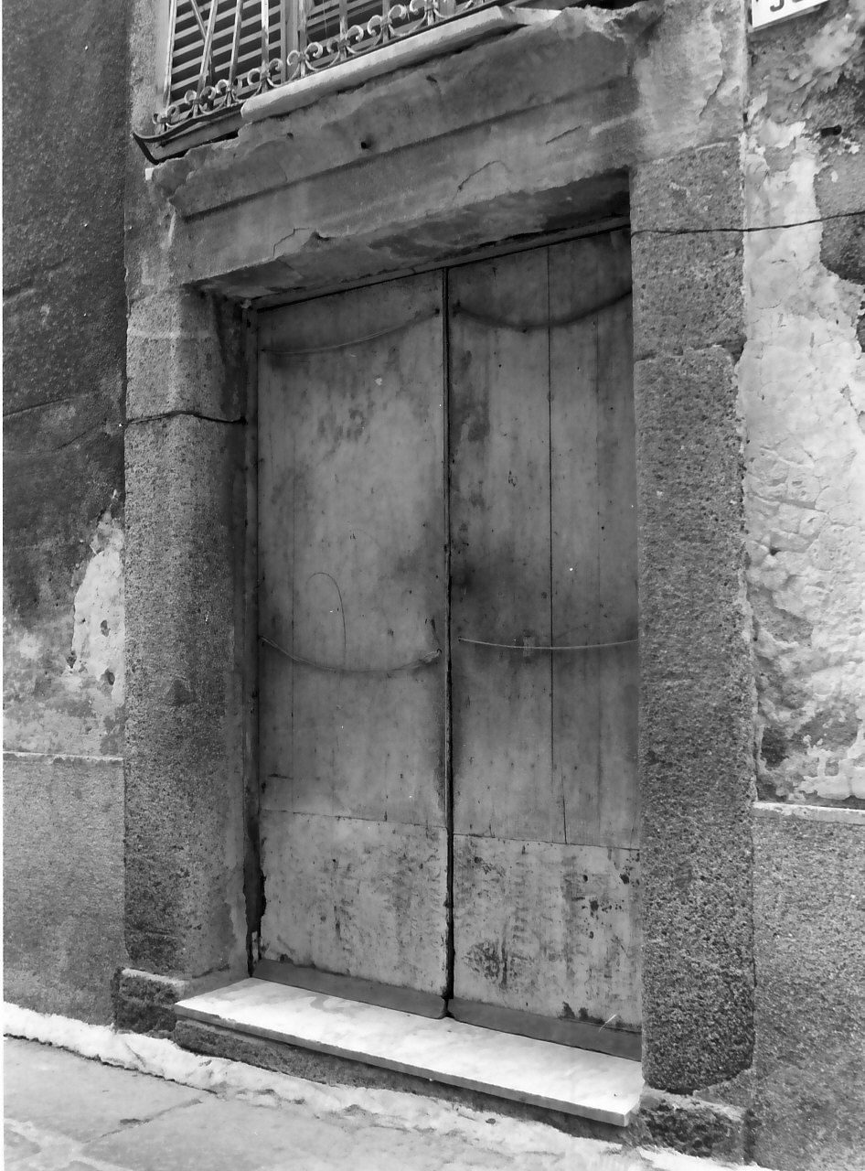 portale, opera isolata - bottega calabrese (sec. XVIII)