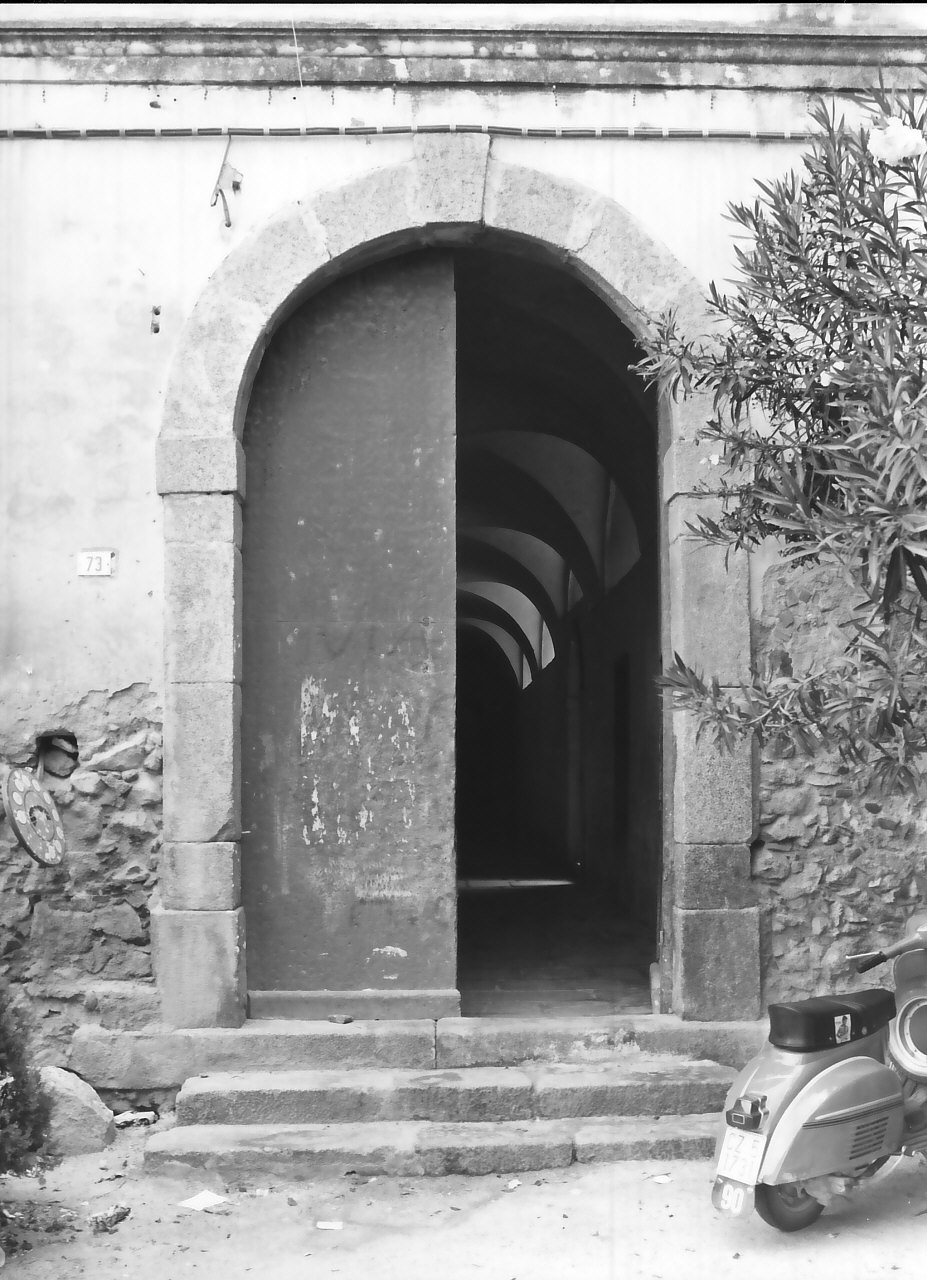 portale, opera isolata - bottega calabrese (sec. XIX)