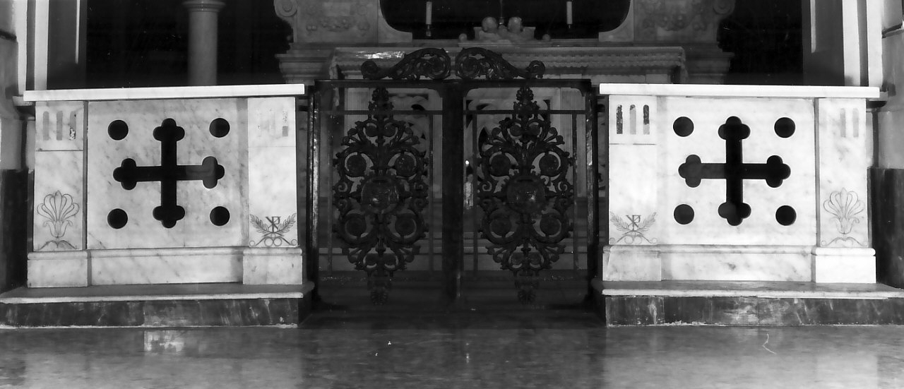 balaustrata, opera isolata - bottega calabrese (sec. XIX)