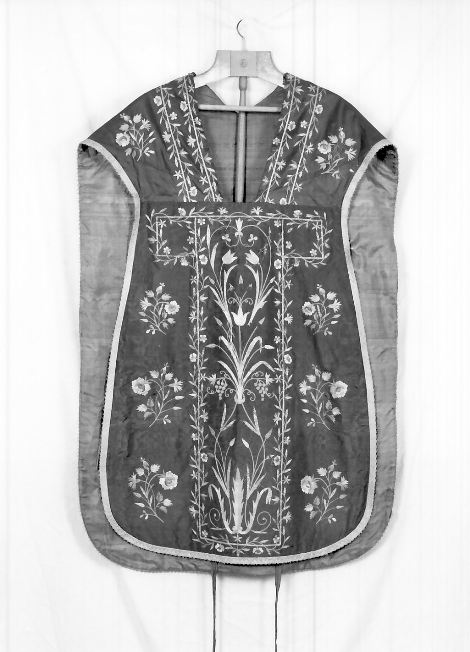 paramento liturgico, insieme - manifattura Italia meridionale (prima metà sec. XIX)