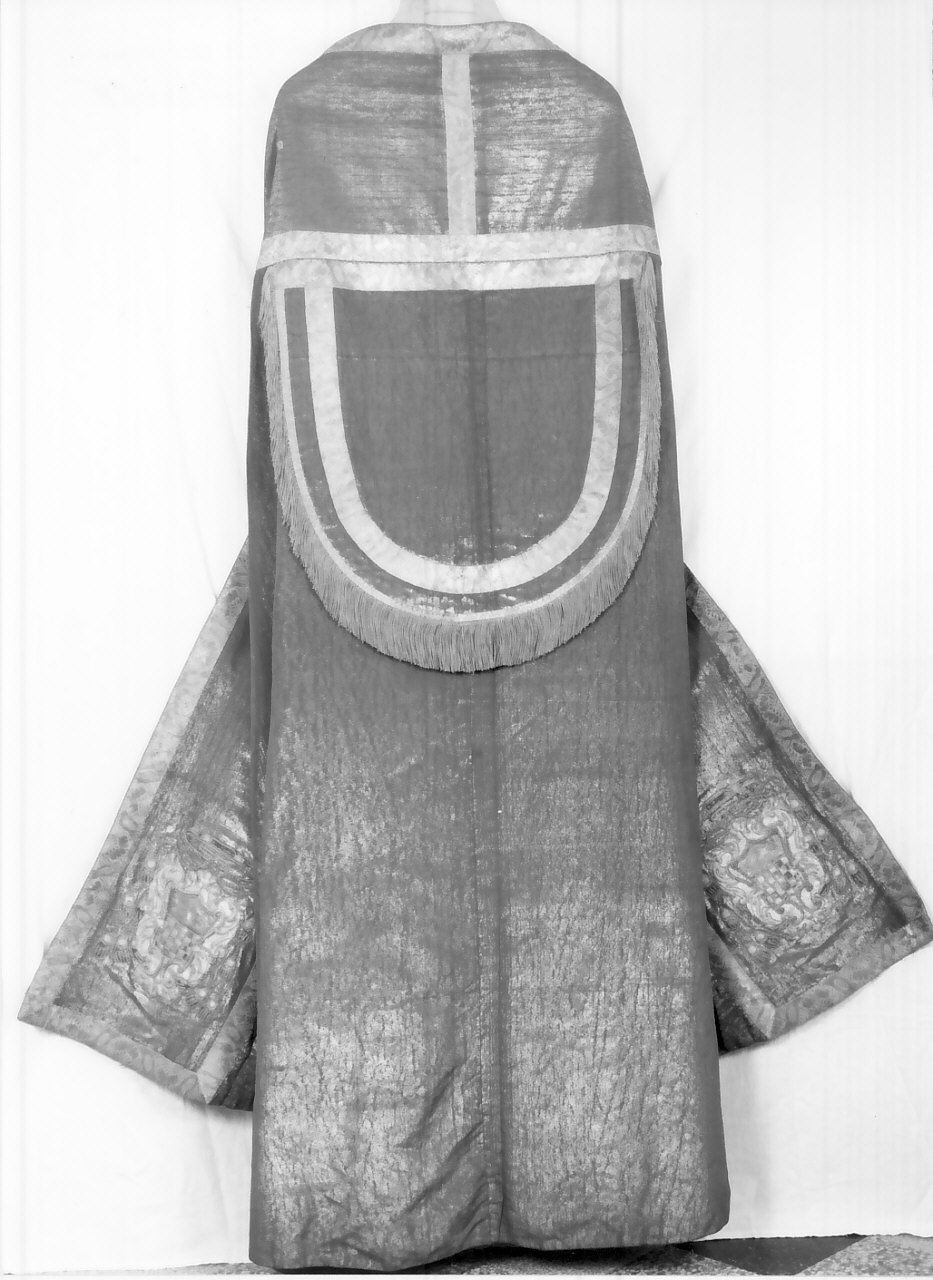 piviale, opera isolata - manifattura Italia meridionale (prima metà sec. XVIII)