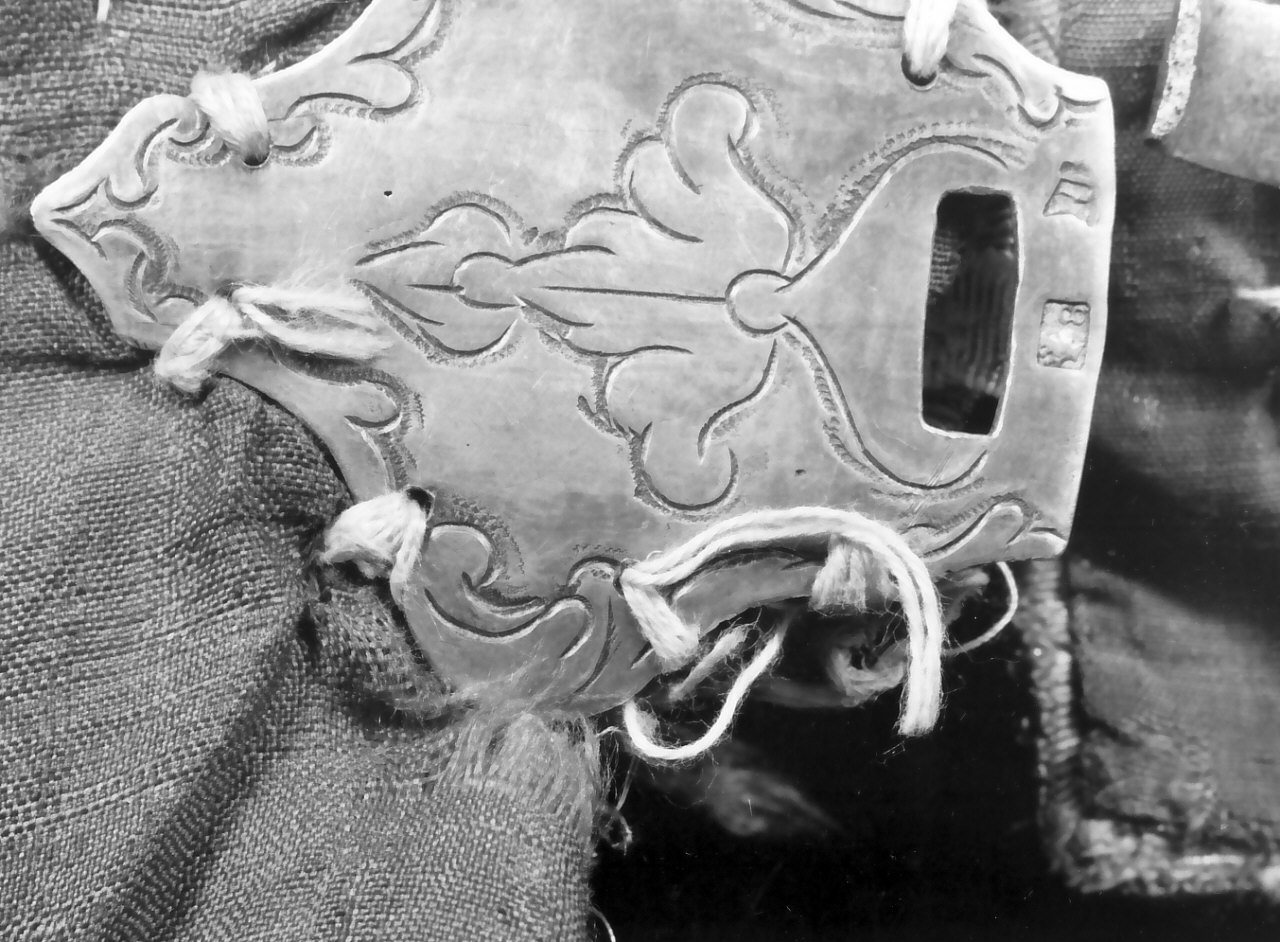 velo omerale, opera isolata - manifattura Italia meridionale (seconda metà sec. XIX)