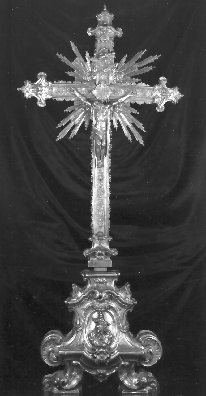 crocifisso, opera isolata - bottega napoletana (secc. XVIII/ XIX)