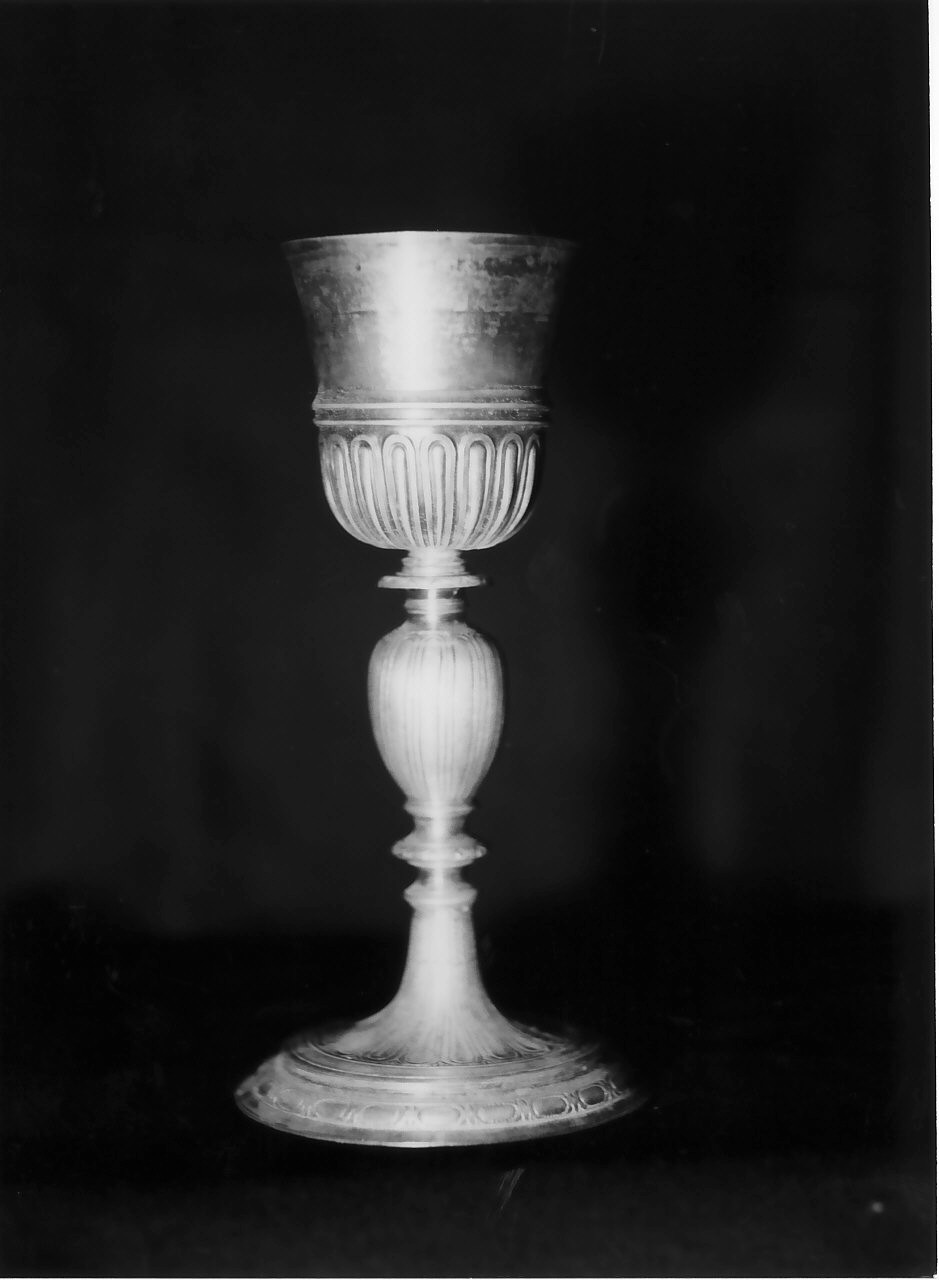 calice, opera isolata - bottega Italia meridionale (seconda metà sec. XIX)