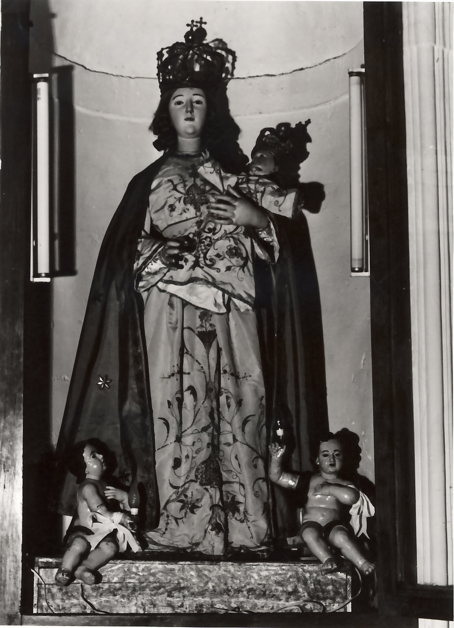 Madonna con Bambino (manichino, opera isolata) - bottega Italia meridionale (sec. XIX)