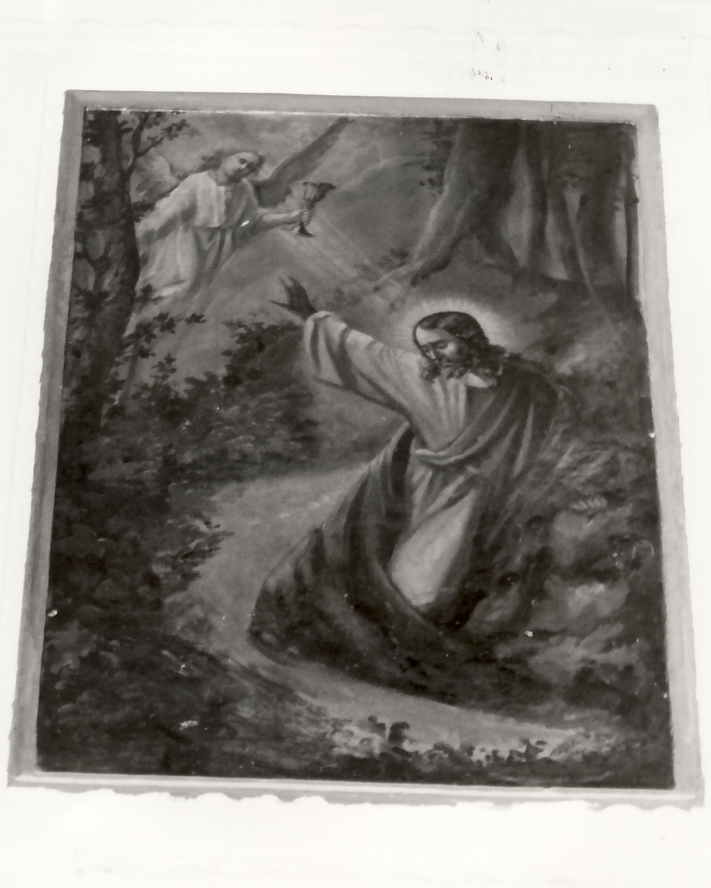 orazione di Cristo nell'orto di Getsemani (dipinto, opera isolata) - ambito Italia meridionale (sec. XIX)