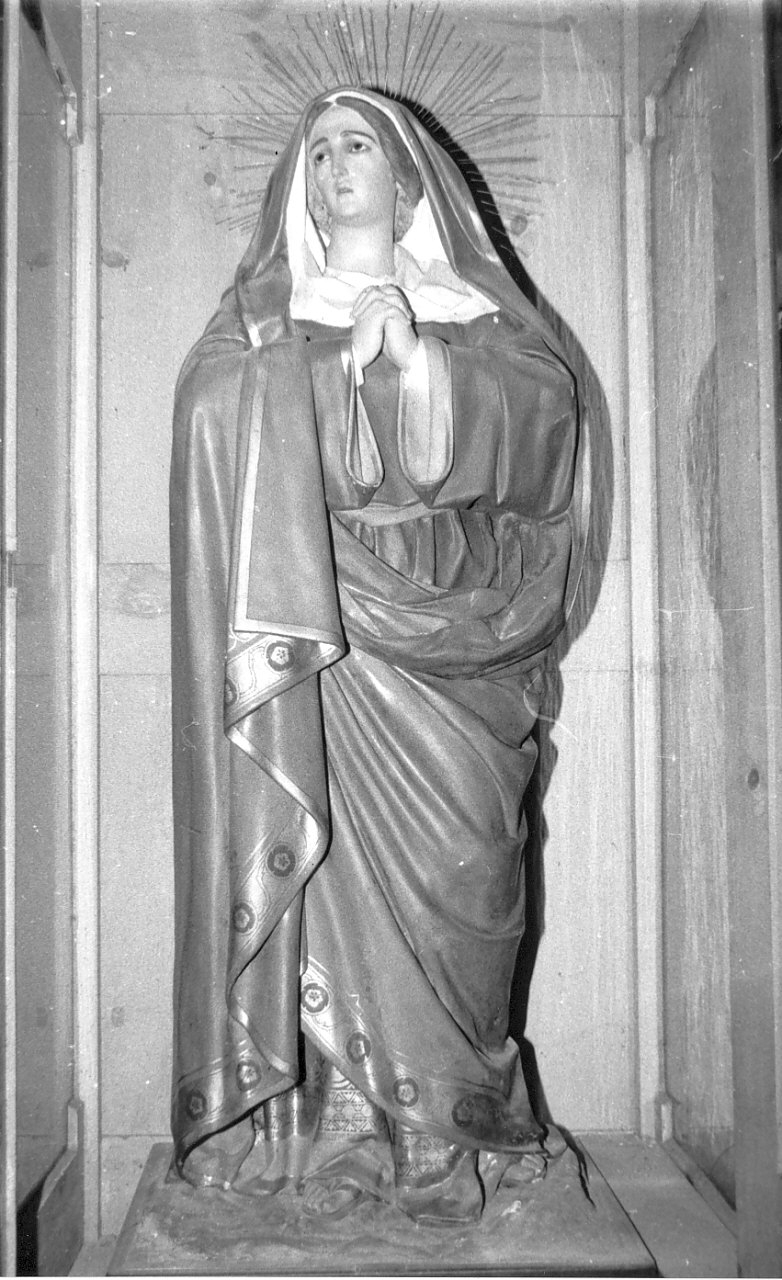 Madonna Addolorata (statua, opera isolata) - bottega Italia meridionale (prima metà sec. XX)