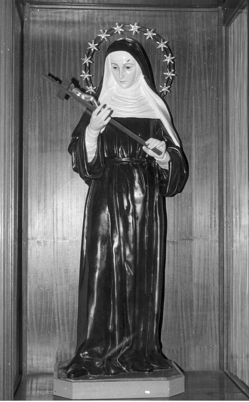 Santa Rita da Cascia (statua, opera isolata) - bottega calabrese (prima metà sec. XX)