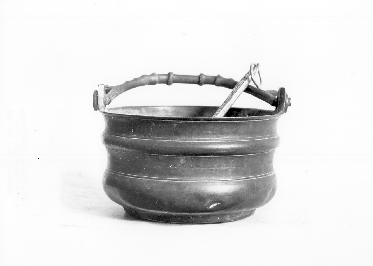 servizio per aspersione, opera isolata - bottega calabrese (prima metà sec. XIX)