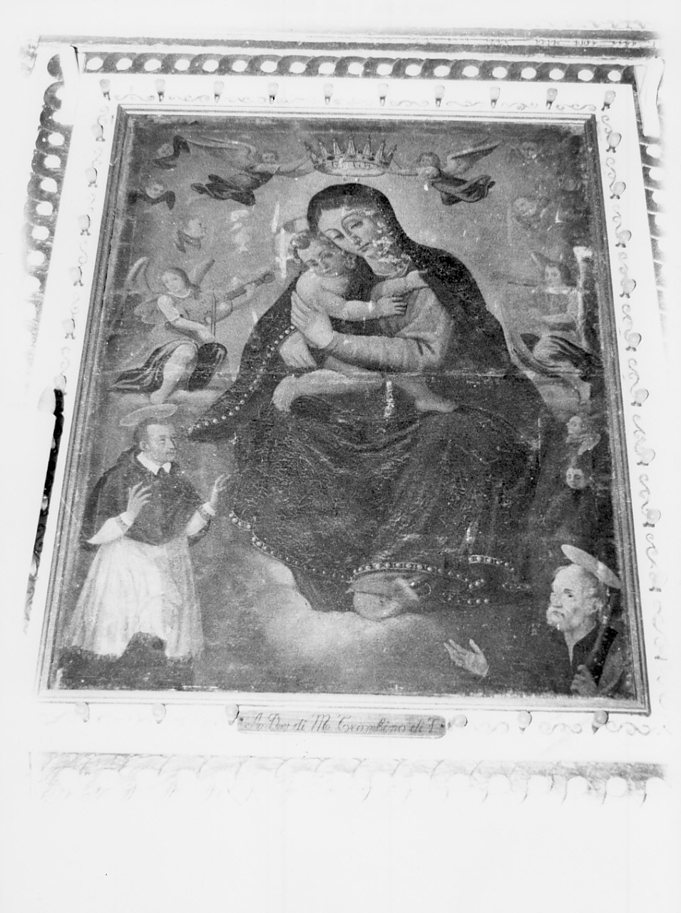 Madonna della Neve (dipinto, opera isolata) - ambito Italia meridionale (sec. XVII)