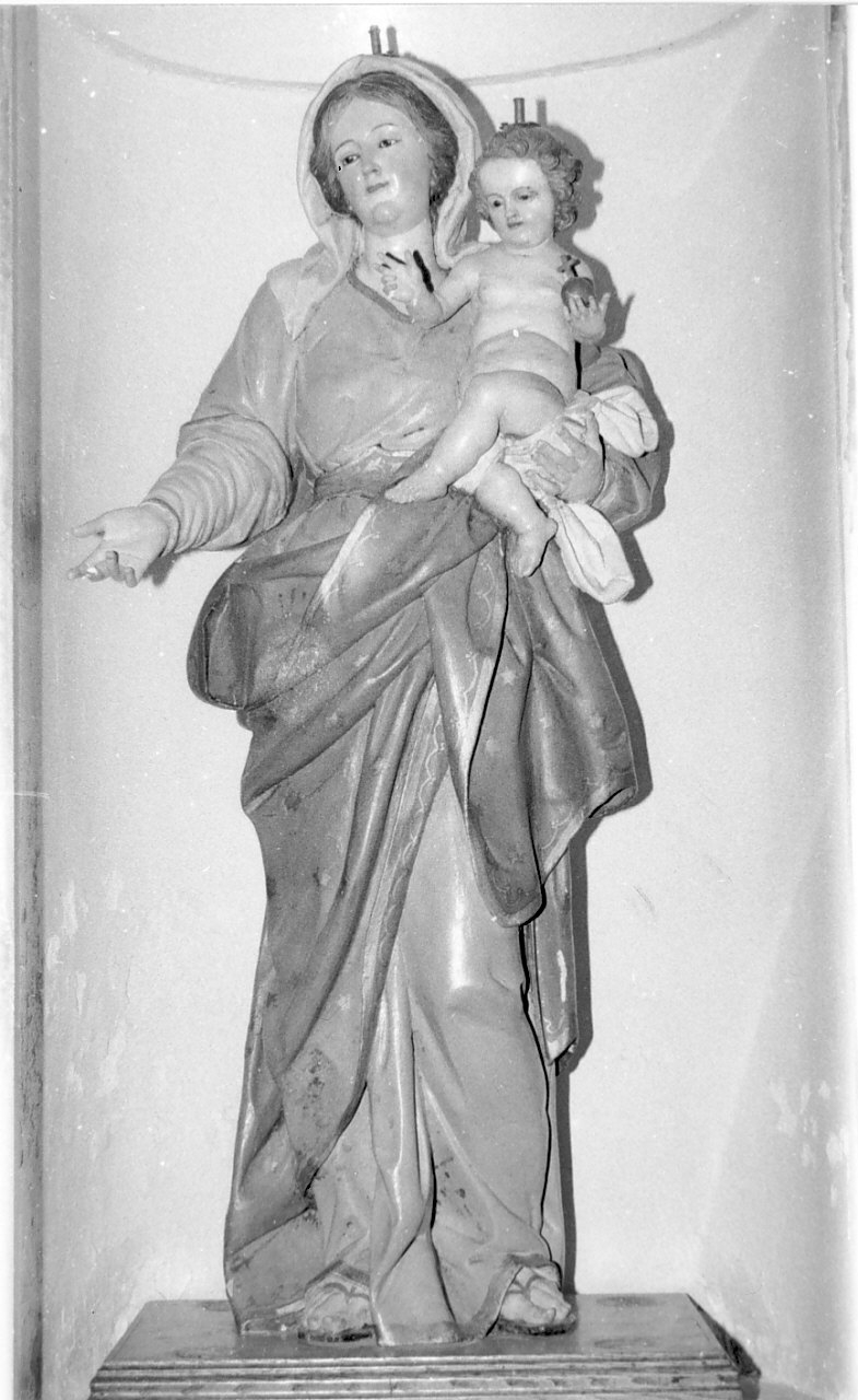Madonna della Neve (statua, opera isolata) - bottega messinese (sec. XVIII)