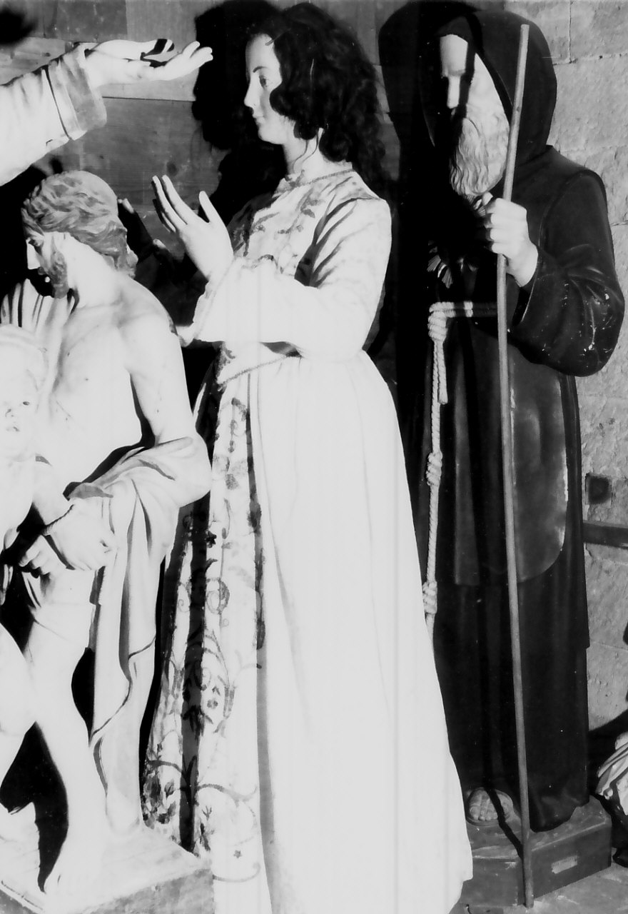 Madonna (manichino, opera isolata) - bottega napoletana (seconda metà sec. XVIII)