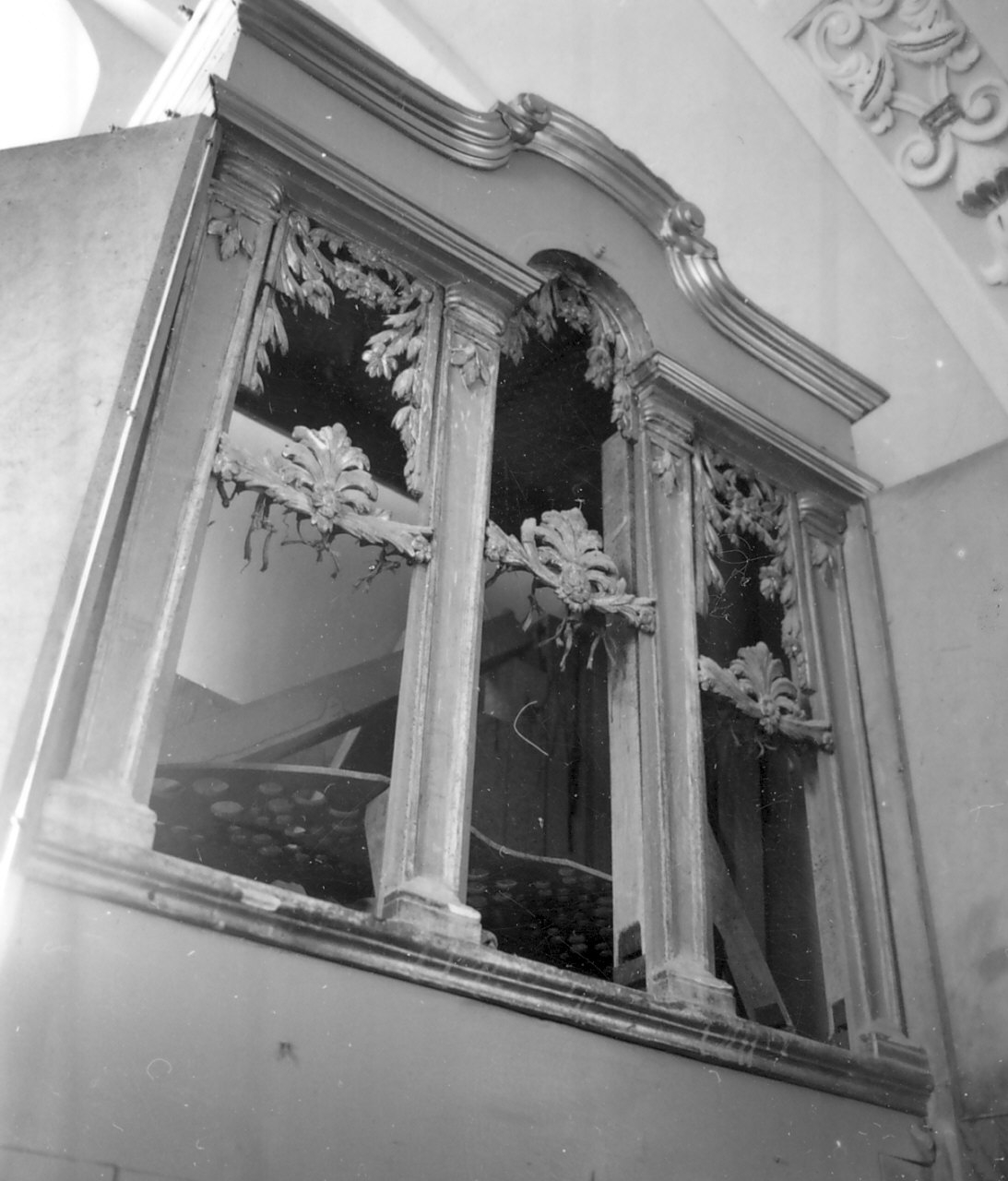 cassa d'organo, opera isolata - bottega Italia meridionale (metà sec. XVIII)