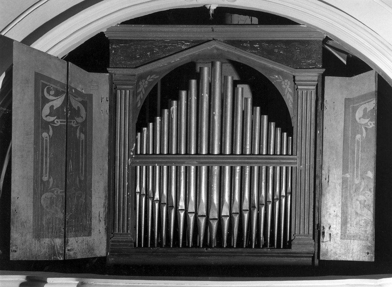 cassa d'organo - bottega calabrese (fine sec. XVIII)