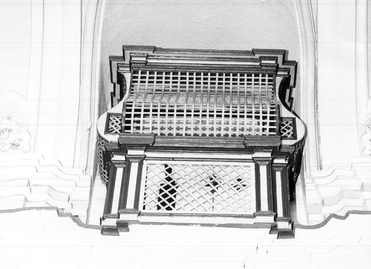 cassa d'organo, opera isolata - bottega Italia meridionale (sec. XVIII)