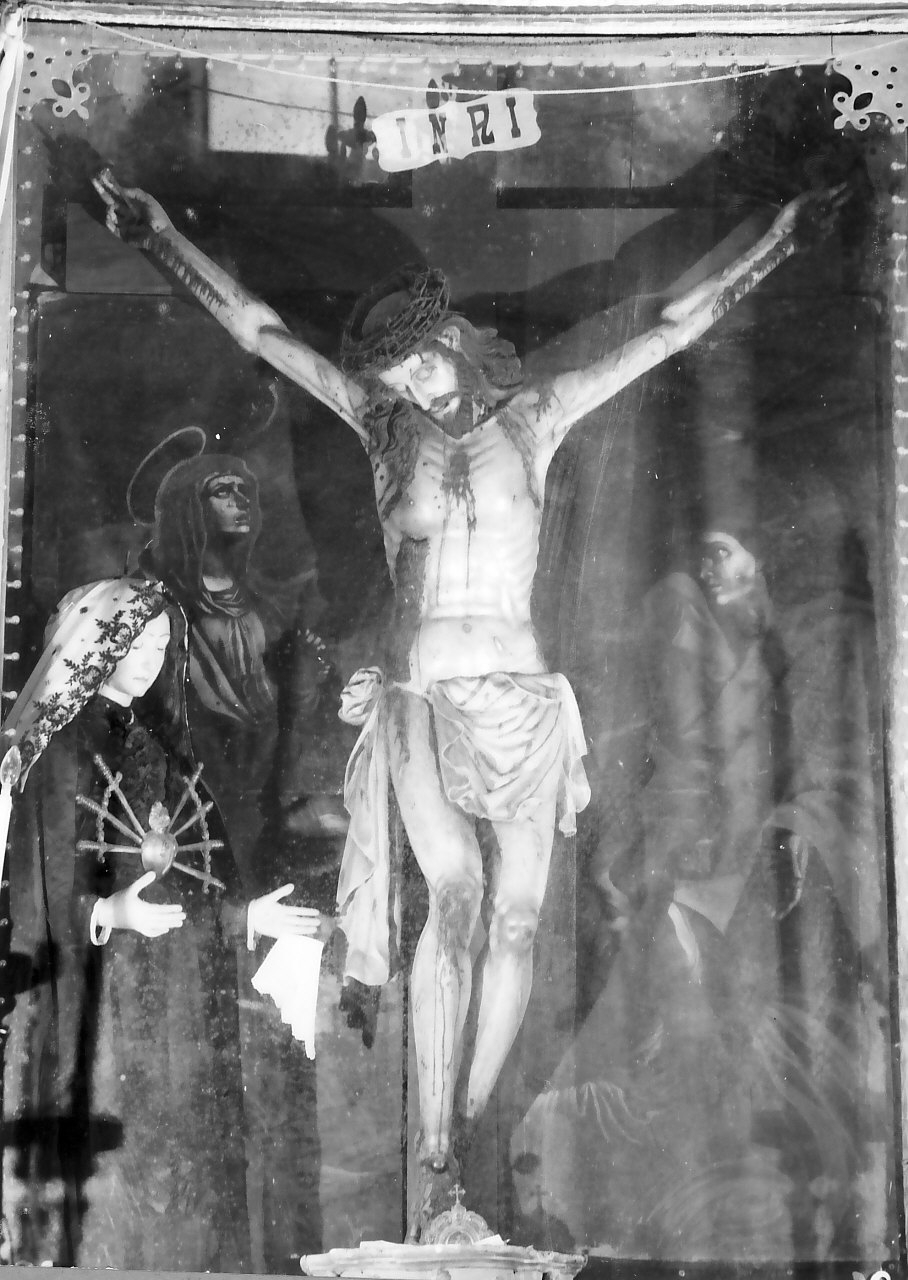 crocifisso, opera isolata - ambito calabrese (sec. XVII)