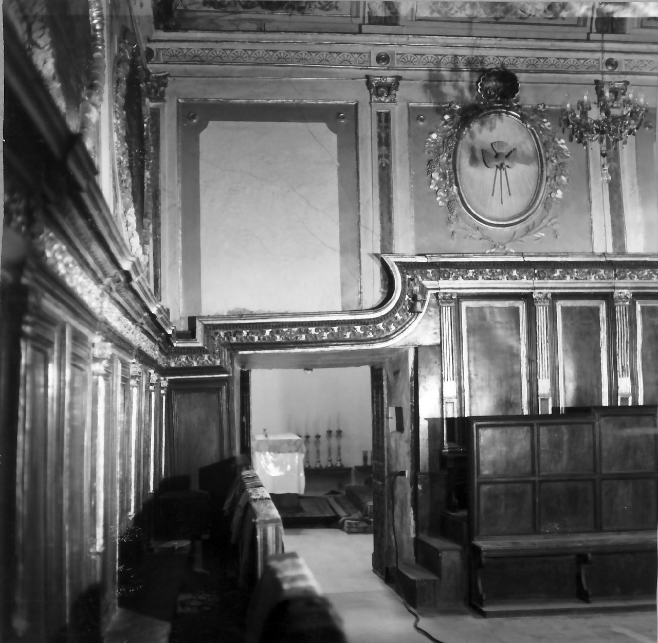 stalli del coro, opera isolata - bottega Italia meridionale (sec. XVIII)