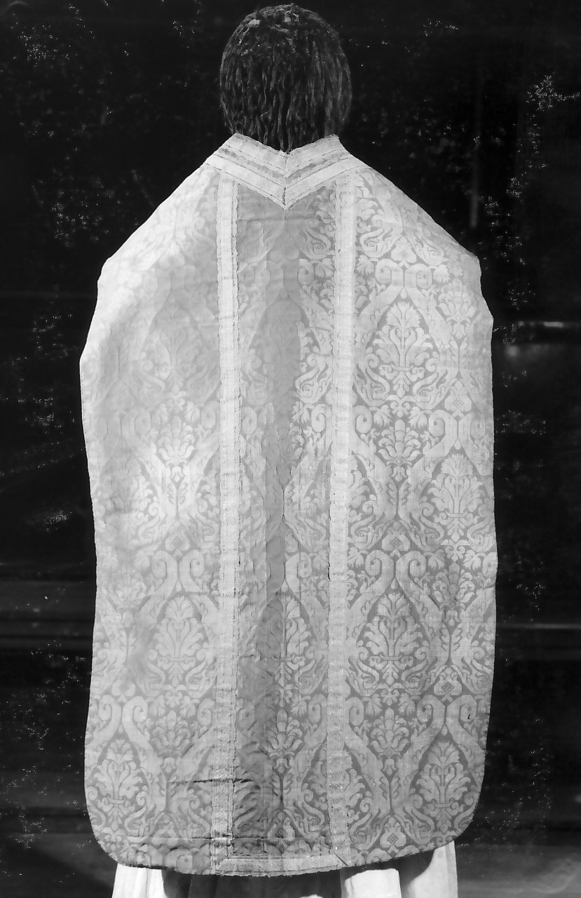 paramento liturgico, elemento d'insieme - manifattura calabrese (sec. XVIII)