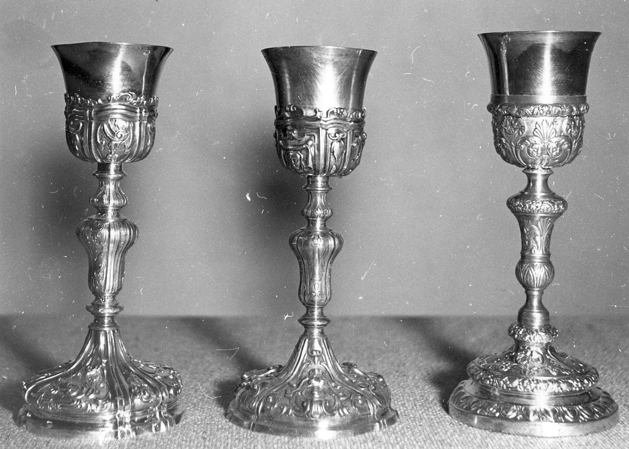 calice, serie - bottega napoletana (sec. XIX)