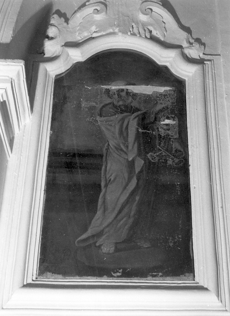 San Pietro Apostolo (dipinto) di Santanna Giuseppe (seconda metà sec. XIX)