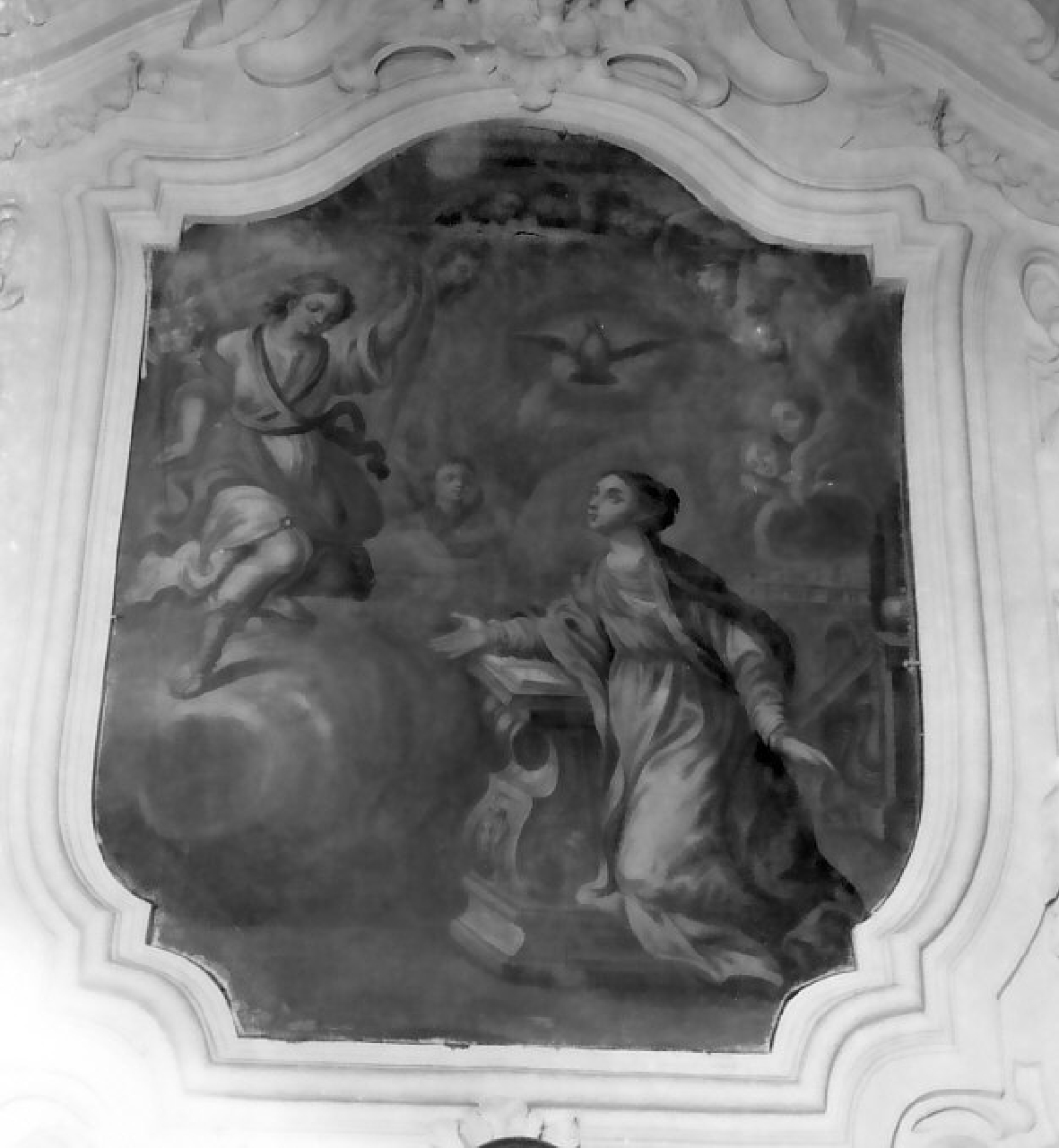 Annunciazione (dipinto, opera isolata) - ambito calabrese (sec. XVIII)