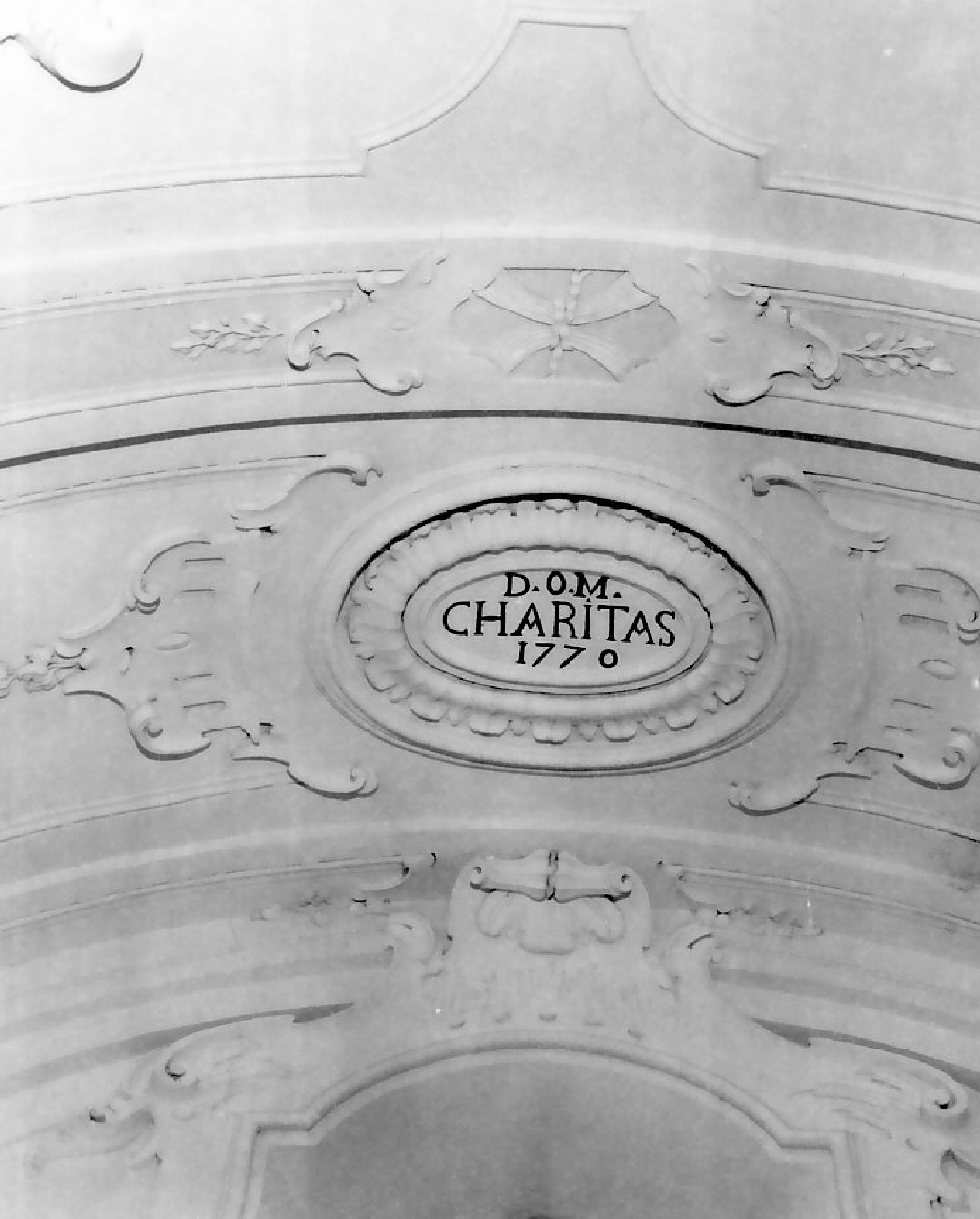 cartiglio, opera isolata - bottega calabrese (sec. XVIII)