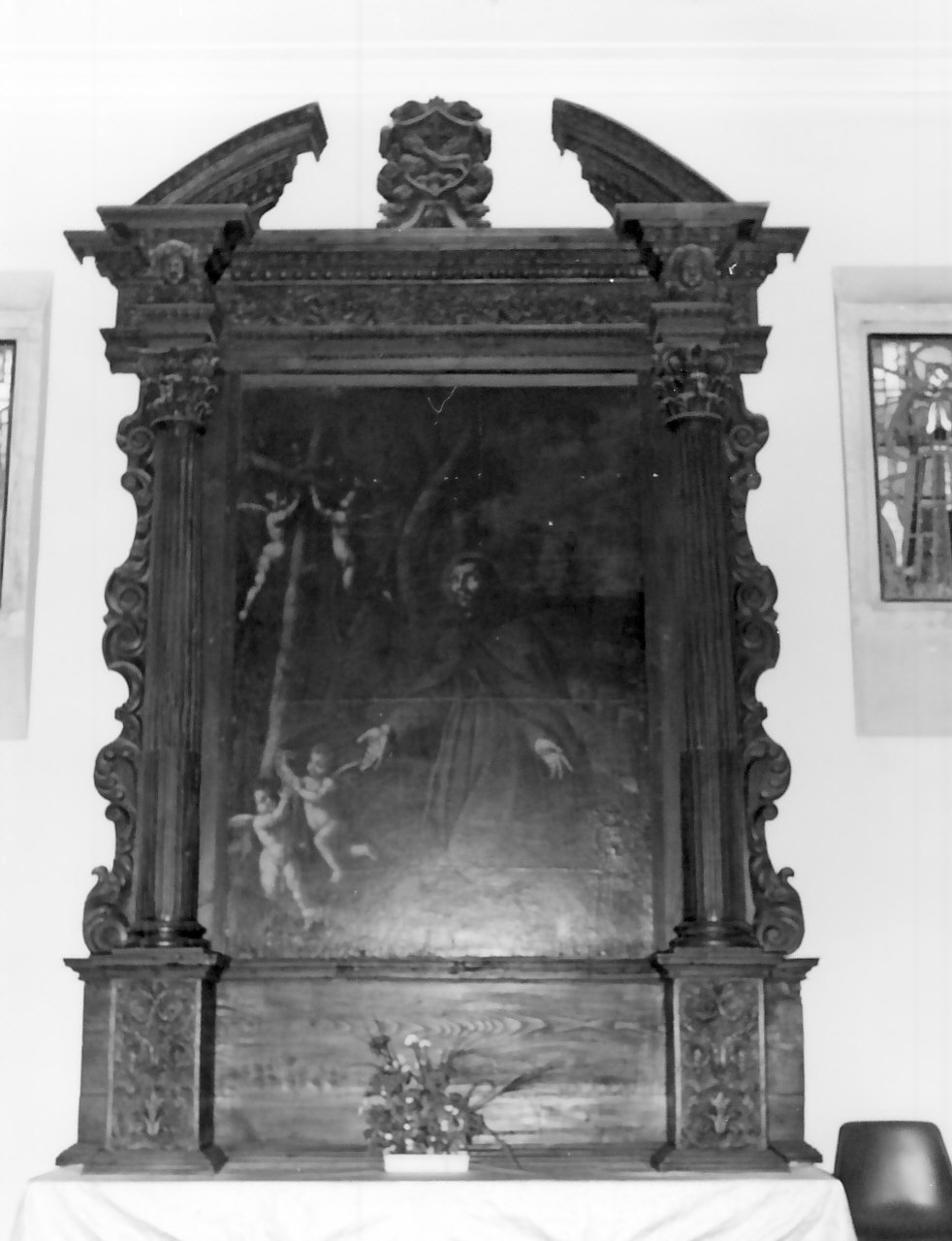 San Pietro D'Alcantara, Santo francescano (dipinto) - ambito calabrese (sec. XVIII)