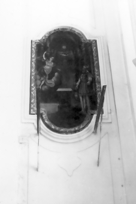 annuncio della nascita di San Giovanni Battista a Zaccaria (dipinto, opera isolata) - ambito calabrese (metà sec. XVIII)