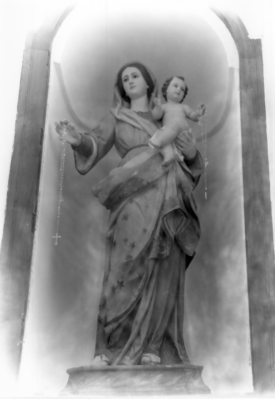 Madonna con Bambino (statua) - bottega Italia meridionale (fine sec. XIX)