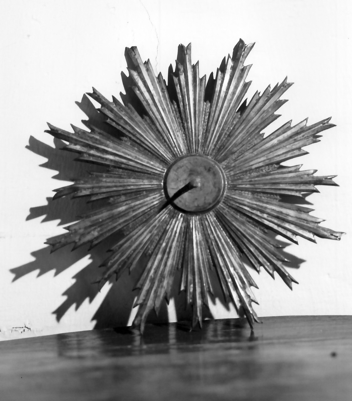 aureola di statua, opera isolata - bottega Italia meridionale (sec. XIX)