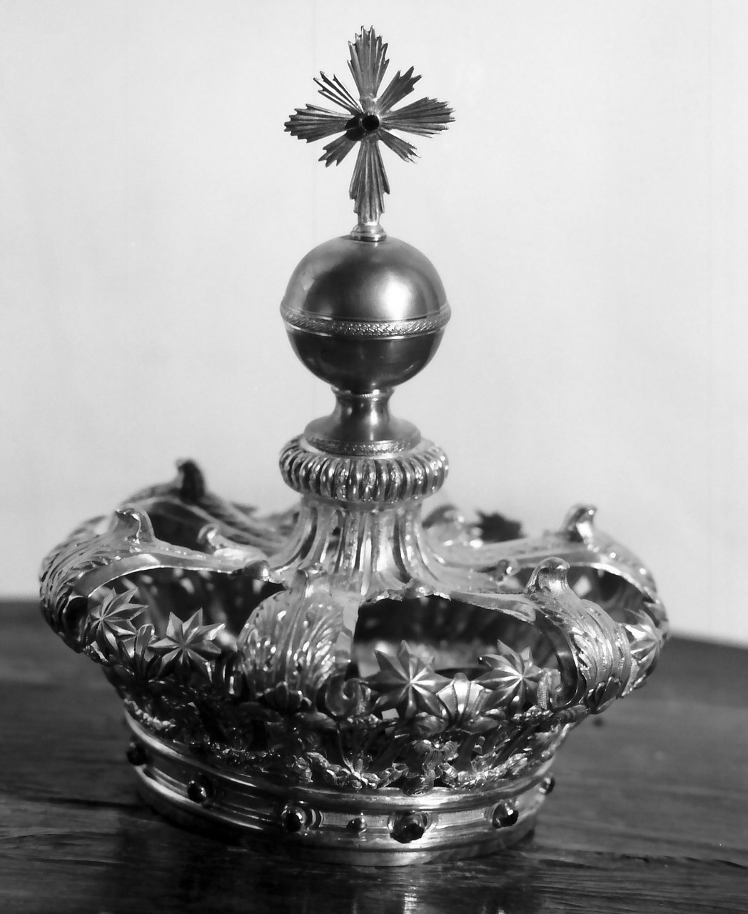 corona, opera isolata - bottega Italia meridionale (sec. XIX)