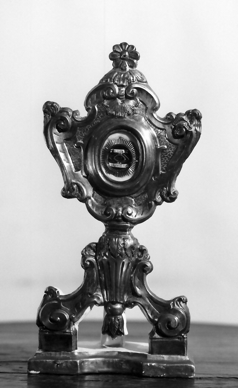 reliquiario, opera isolata - bottega Italia meridionale (metà sec. XVIII)