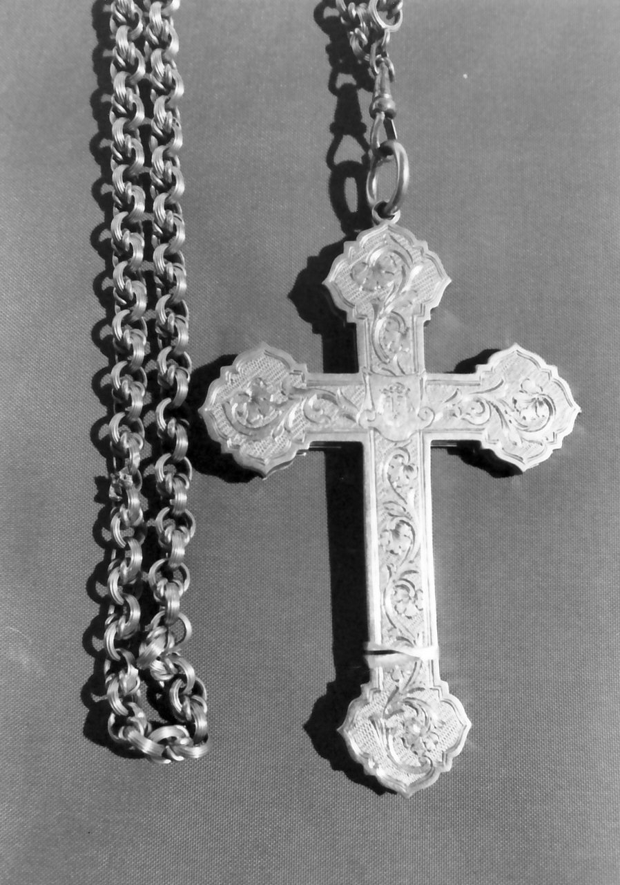 croce, opera isolata - bottega Italia meridionale (inizio sec. XX)