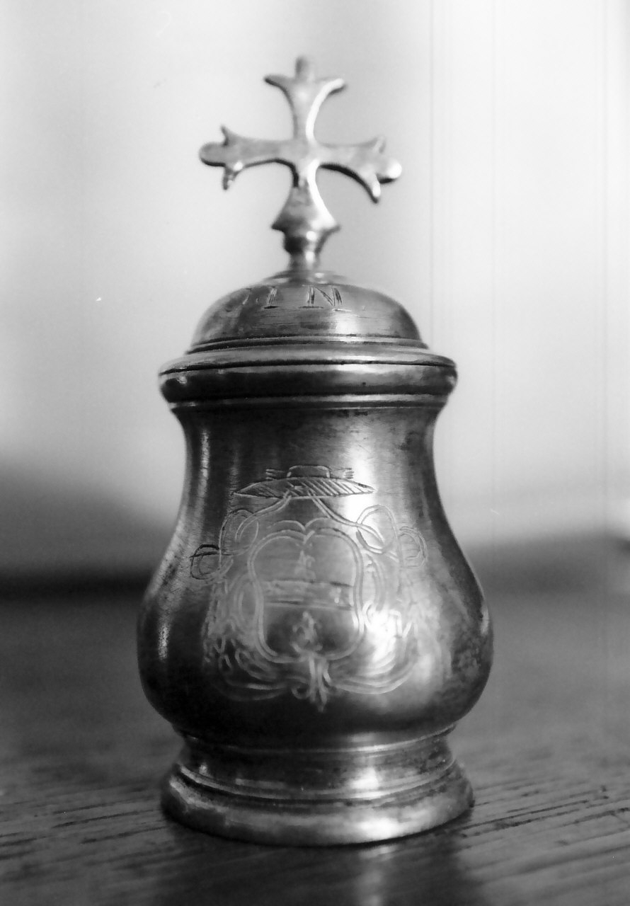 ampolla, opera isolata - bottega Italia meridionale (sec. XVIII)