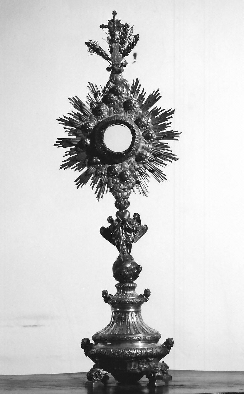 ostensorio, opera isolata di Pane Gennaro (sec. XIX)