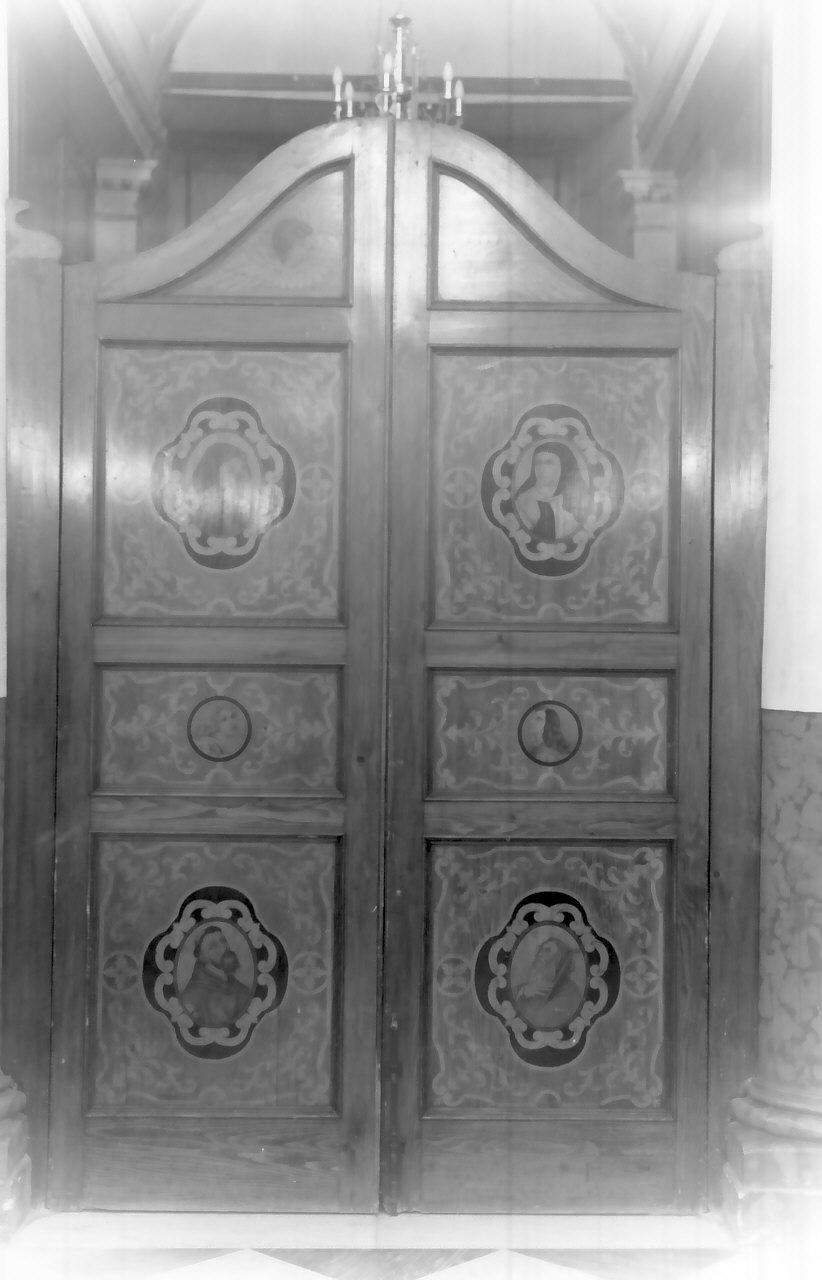 porta, opera isolata - bottega calabrese (seconda metà sec. XIX)
