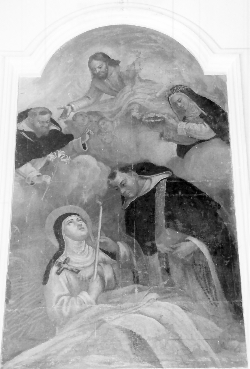 estasi di Santa Caterina (dipinto, opera isolata) - ambito Italia meridionale (fine sec. XVIII)