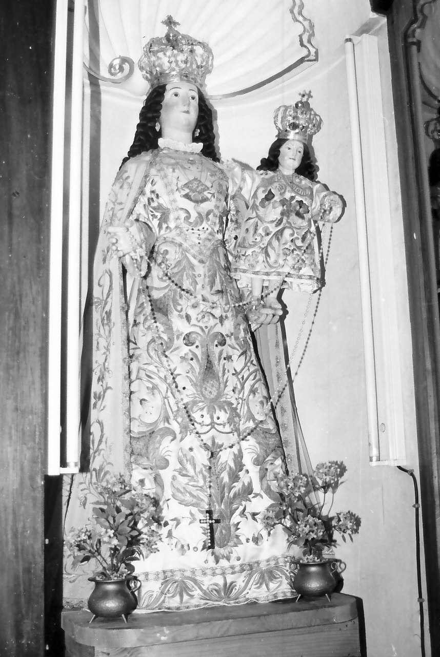 Madonna del Rosario (statua, opera isolata) - ambito calabrese (inizio sec. XX)