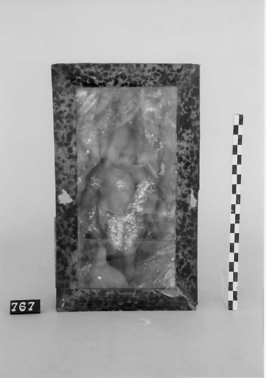 San Giovannino (scarabattolo, oggetti devozionali) - manifattura (secc. XVIII fine/ XIX inizio)